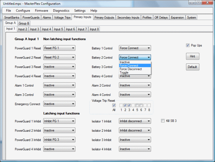 MasterPlex Configuration Software